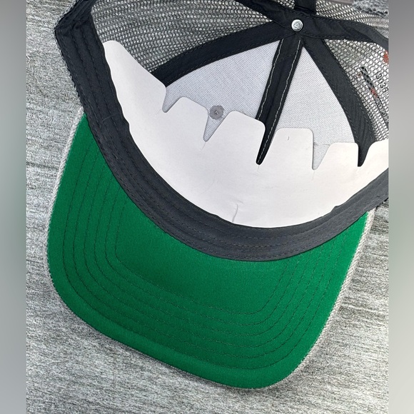 NWT Del Taco Trucker Hat Mesh Snap Back CapAmerica Gray Wool Blend i3035 OSHA - Picture 12 of 16